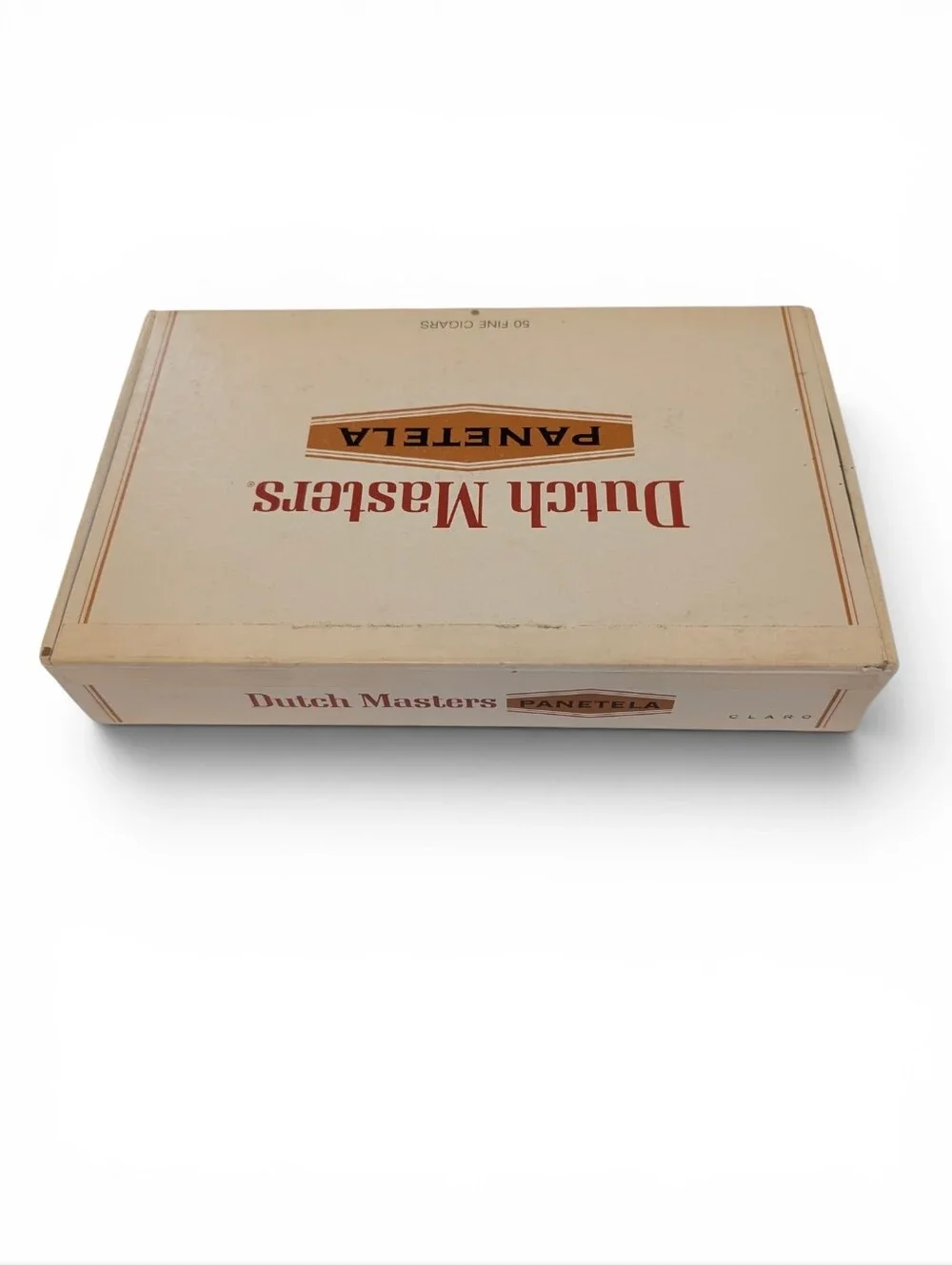 VINTAGE Dutch Masters Cigar Box Panetela De Luxe Empty